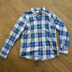 J Crew Flannel Button Down